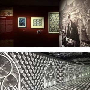 Mostra Escher Conversano al Castello Acquaviva durante la Festa delle Ciliegie